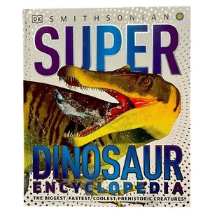 Super Dinosaur Encyclopedia book for kids